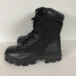 Bates Enforcer Series Womens Tactical Boots Size 6 Black Leather Combat Military